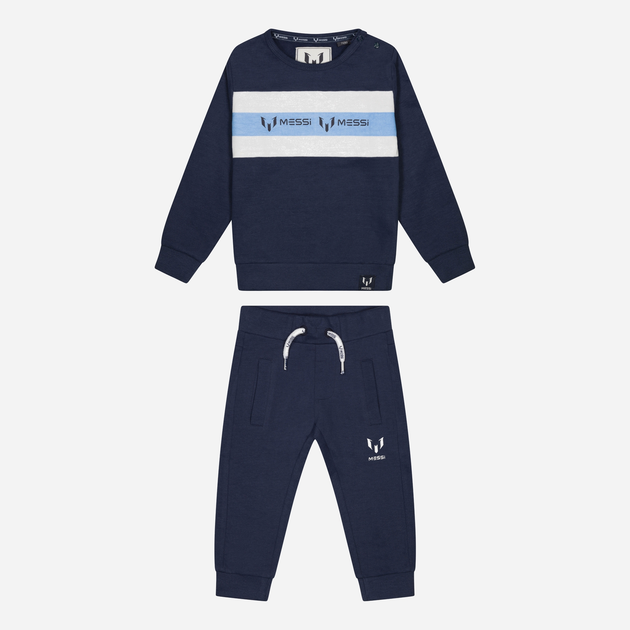 Komplet (bluza + spodnie) dziecięcy Messi S49312-2 122-128 cm Granatowy (8720815172595) - obraz 1