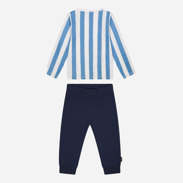 Piżama (spodnie + koszulka z długim rękawem) dziecięca Messi S49309-2 110-116 cm Jasnoniebieska/Biała (8720815172373) - obraz 2