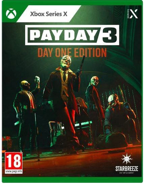 Gra Xbox Series X PAYDAY 3 Day One Edition (Blu-ray) (4020628601577) - obraz 1