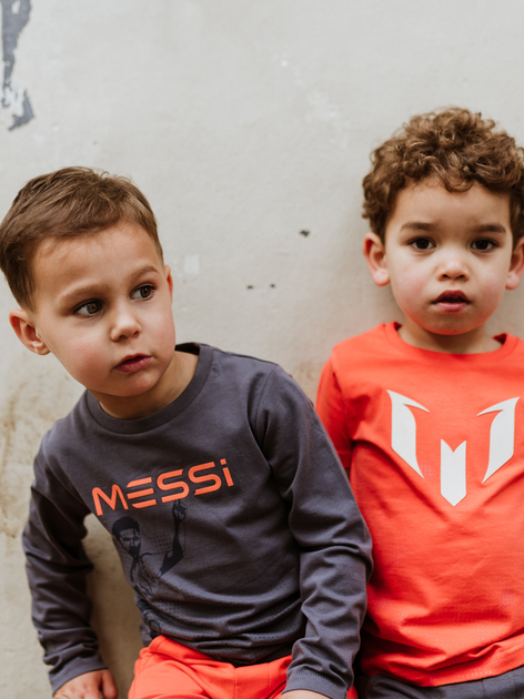 Футболка дитяча Messi S49403-2 98-104 см Neon Orange (8720815174643) - зображення 4