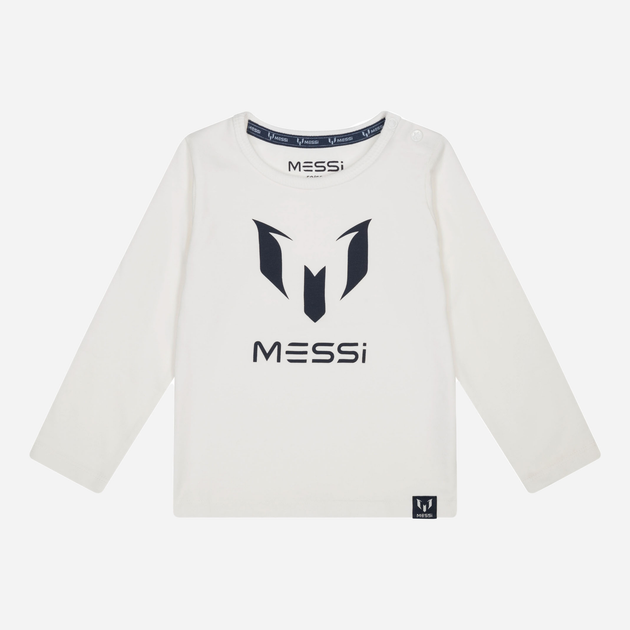 Koszulka z długim rękawem dla dzieci Messi S49319-2 122-128 cm Biała (8720815173080) - obraz 1