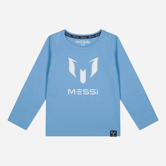Футболка з довгим рукавом дитяча Messi S49320-2 110-116 см Light Blue (8720815173141) - зображення 1