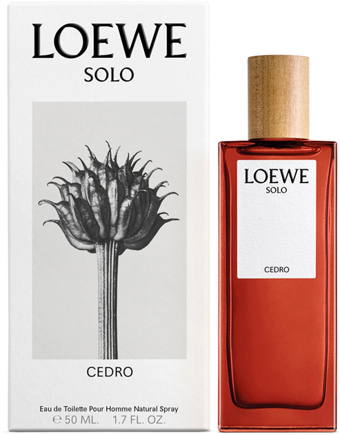 Туалетна вода для чоловіків Loewe Solo Cedro 50 мл (8426017070539) - зображення 1