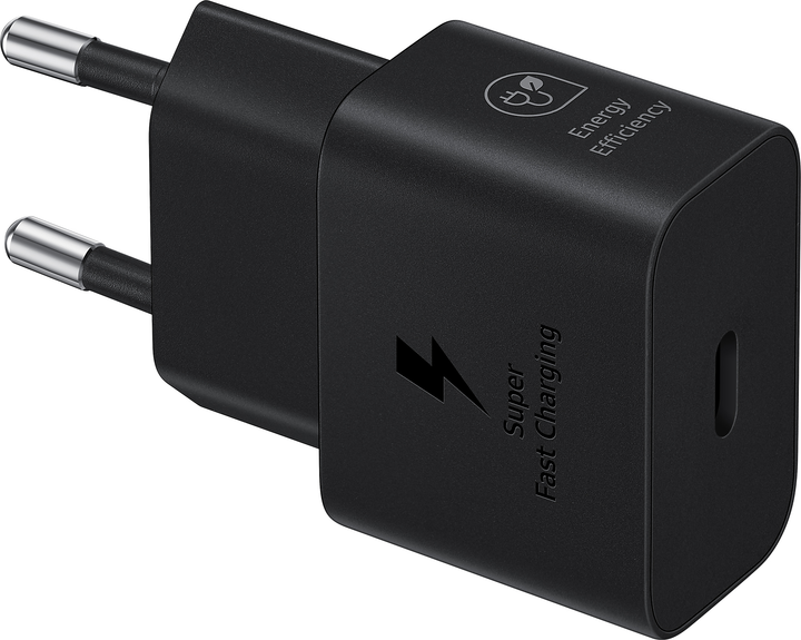 Сетевое зарядное устройство Samsung 25W Type-C Cable Black (EP-T2510XBEGEU) - изображение 2