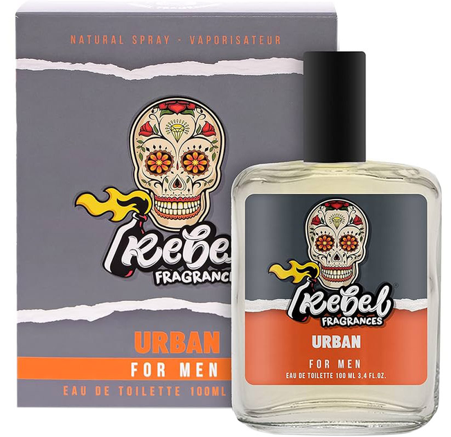 Woda toaletowa męska Rebel Urban Man Eau De Toilette 100 ml (8424730023658) - obraz 1