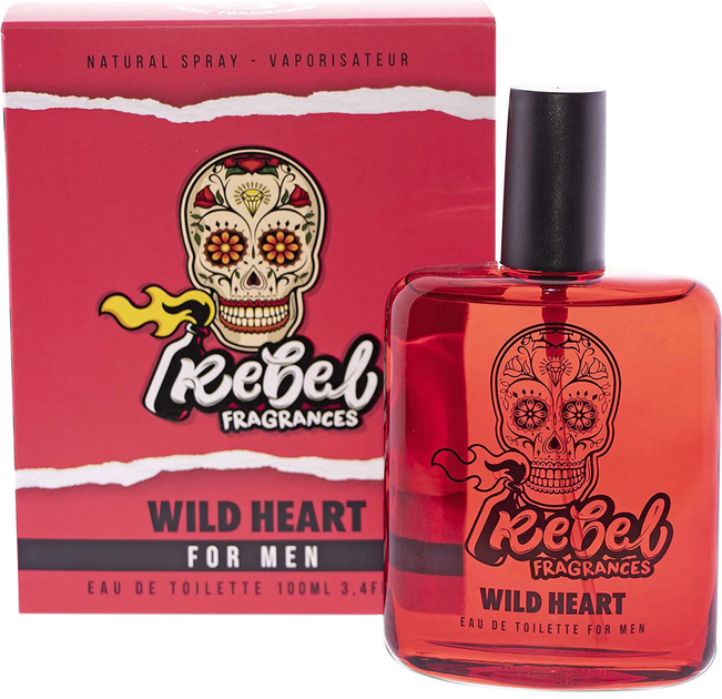 Woda toaletowa męska Rebel Wild Heart Man Eau De Toilette 100 ml (8424730023900) - obraz 1