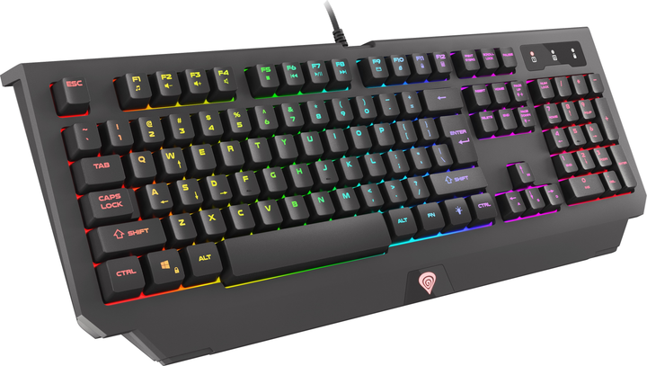 Zestaw gamingowy Genesis Cobalt 330 rgb keyboard mouse headphones mousepad (NCG-1469) - obraz 3