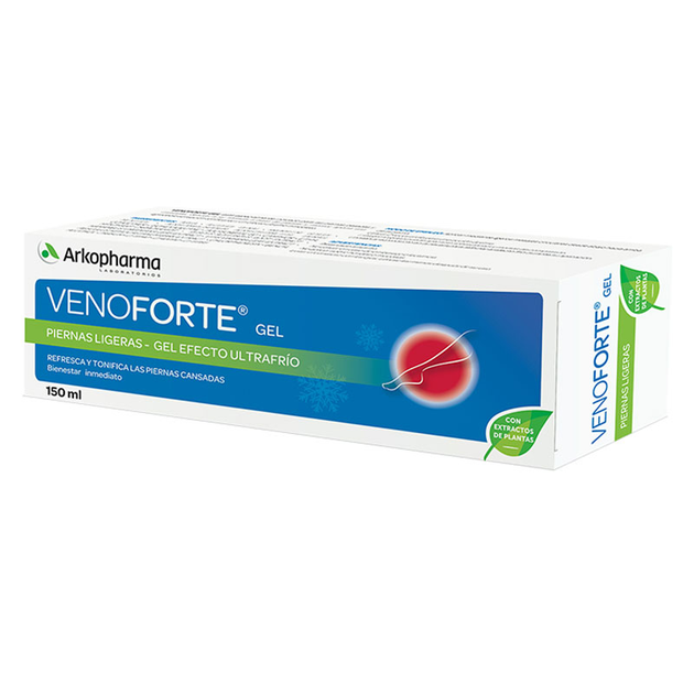 Żel do nóg Arkopharma Venoforte Cold Effect gel 150 ml (8428148459856) - obraz 1