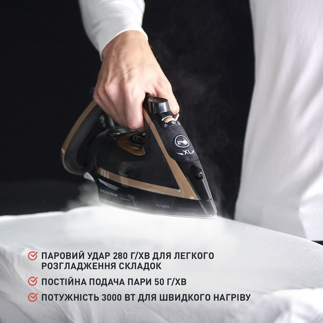 Утюг Tefal PUREGLISS Coppertinto & Black FV8064E0 - изображение 11