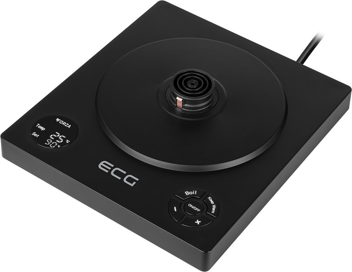Электрочайник с термометром ECG Forza 8000 Pour over Nero (3438) - изображение 9