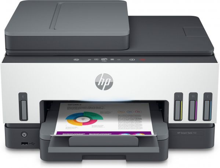 МФУ hp Smart Tank 790 з Wi-Fi (4wf66a) - зображення 1