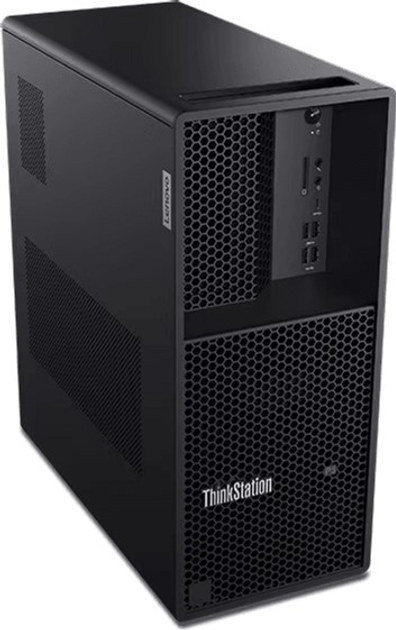 Komputer Lenovo ThinkStation P3 Tower (30GS001GPB) Czarny - obraz 2