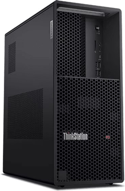 Комп'ютер Lenovo ThinkStation P3 Tower (30GS0041PB) Black - зображення 1