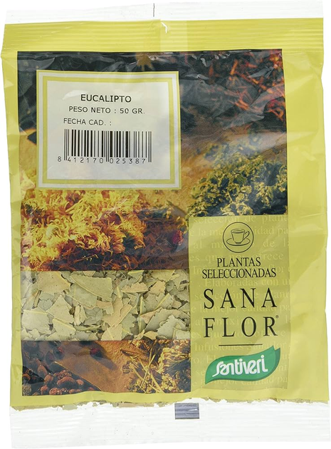 Диетическая добавка Santiveri Eucalyptus Plant Bag 50 г (8412170025387) - изображение 1