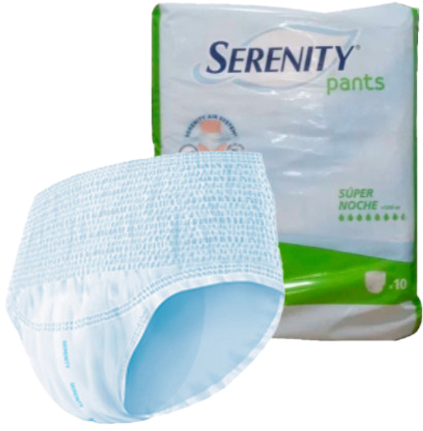 Труси-підгузки для дорослих Serenity Pants Super Night Edge Size 80 U (8470004863321) - зображення 1
