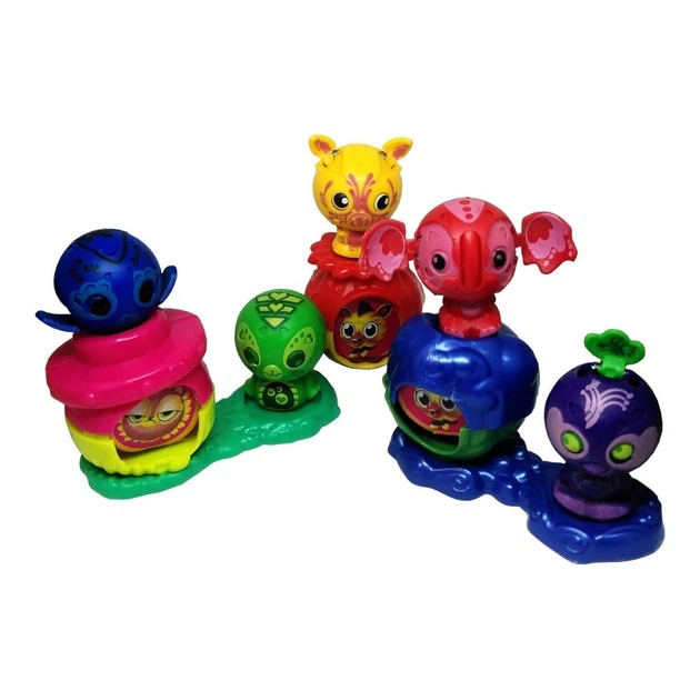 Игровой набор Zoobles 5 в 1 Azoozia Collection, 3 домика Happitat