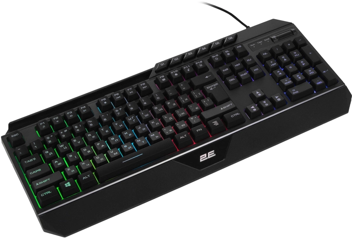 Клавиатура проводная 2E Gaming KG315 RGB USB Black (2E-KG315UBK) - изображение 2