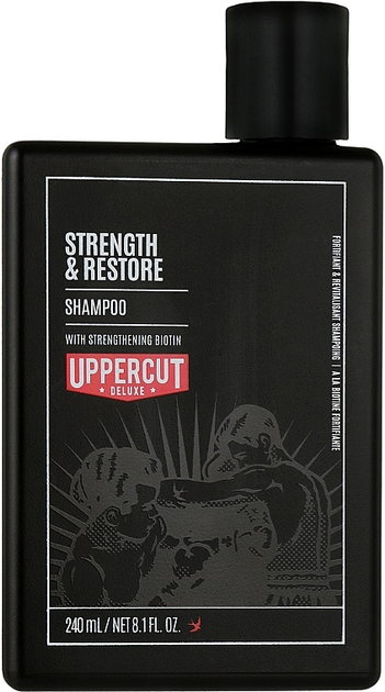 Акція на Шампунь Uppercut Deluxe Strength and Restore Shampoo Зміцнювальний 240 мл від Rozetka