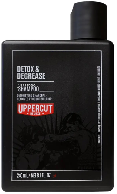 Акція на Шампунь глибокого очищення Uppercut Deluxe Detox and Degrease Shampoo 240 мл від Rozetka