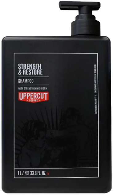 Акція на Шампунь Uppercut Deluxe Strength and Restore Shampoo Зміцнюючий 1 л від Rozetka