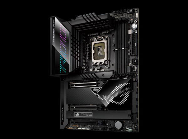Материнська плата Asus rog Maximus z690 Hero (s1700, Intel z690, ddr5) - Фото 2 Материнська плата Asus rog Maximus z690 Hero (s1700, Intel z690, ddr5) - зображення 2