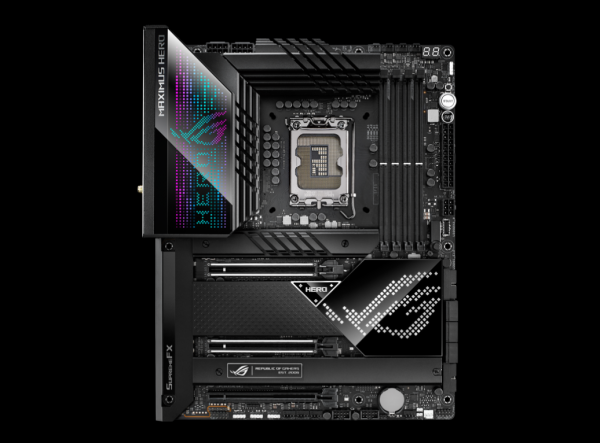 Материнська плата Asus rog Maximus z690 Hero (s1700, Intel z690, ddr5) - Фото 3 Материнська плата Asus rog Maximus z690 Hero (s1700, Intel z690, ddr5) - зображення 3
