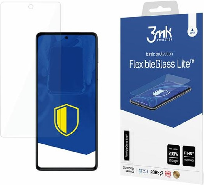 Гібридне скло 3MK FlexibleGlass Lite для Motorola Edge 30 Pro (5903108465229) - зображення 1