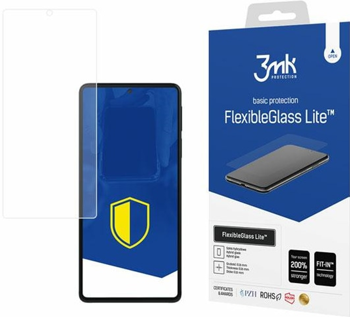 Гібридне скло 3MK FlexibleGlass Lite для Motorola Edge 30 (5903108474313) - зображення 1