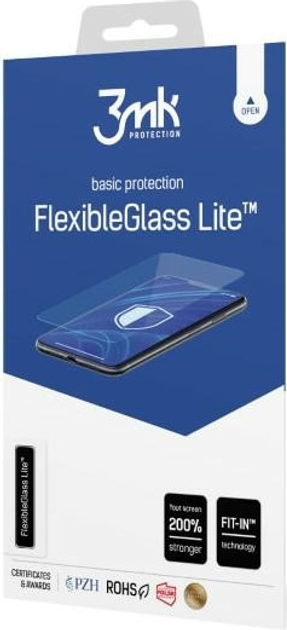Szkło hybrydowe 3MK ElasticGlass Lite do Poco X5 5G (5903108515856) - obraz 1