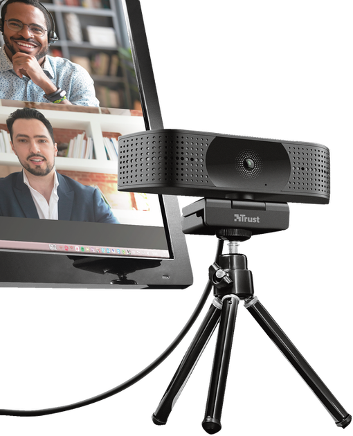 Веб-камера Trust Teza 4K UHD Webcam Black (24280) (8713439242805) - зображення 6