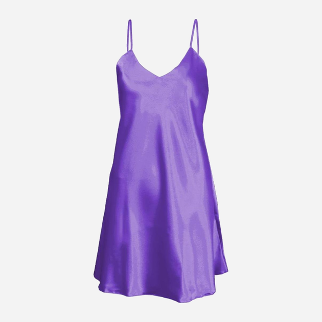 Koszula nocna DKaren Slip Karen L Violet (5901780614744) - obraz 1