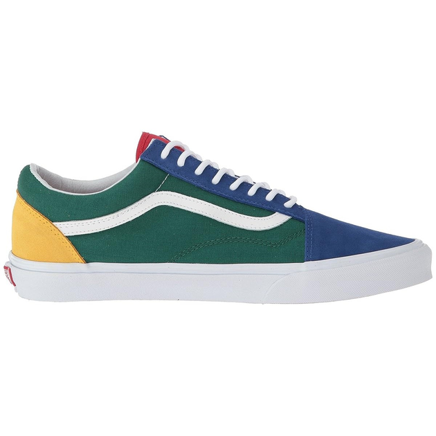 Yellow blue sales green vans