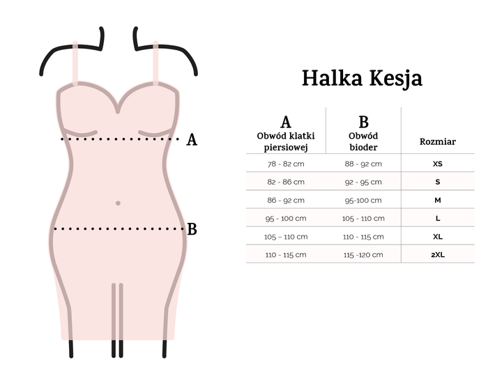 Koszula nocna DKaren Slip Kesja M Ecru (5902230076488) - obraz 2