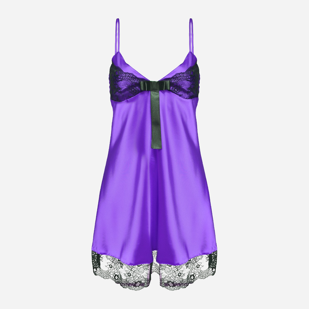 Koszula nocna DKaren Slip Nel XL Violet (5901780617264) - obraz 2