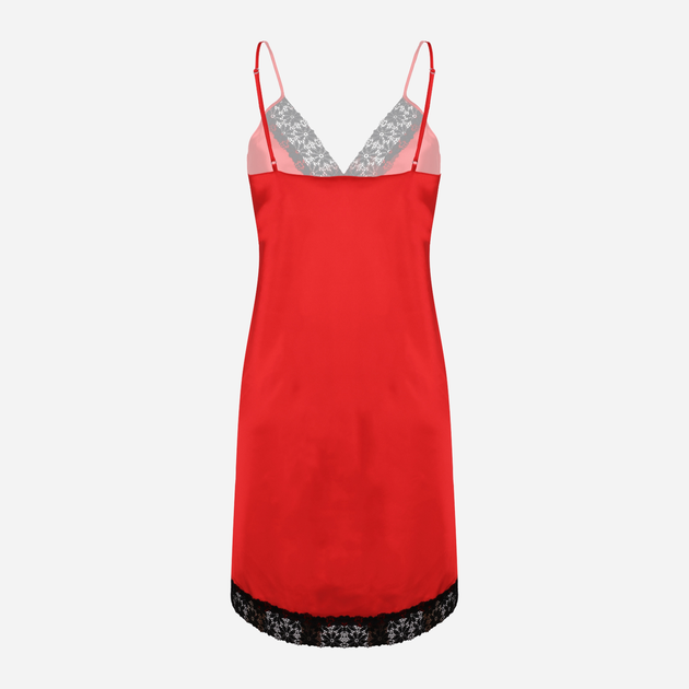 Нічна сорочка жіноча DKaren Slip Peggy XS Червона (5903068505881) - зображення 5