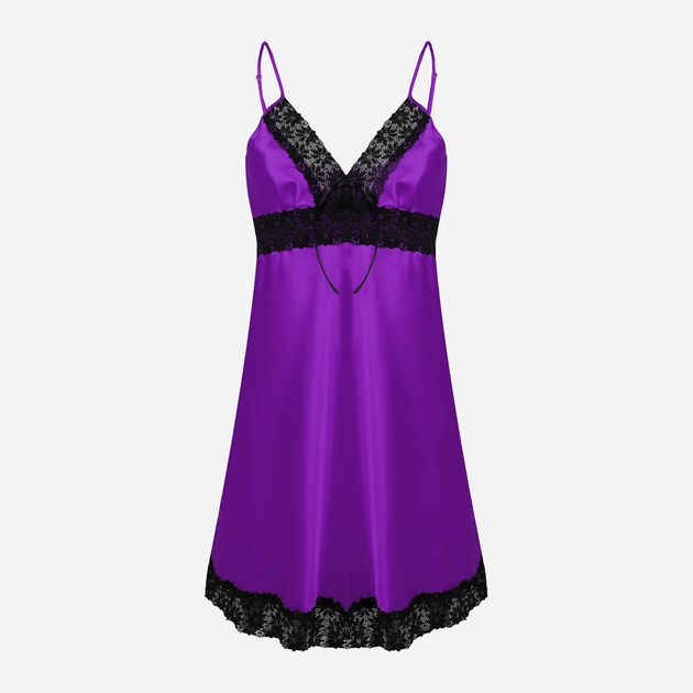 Нічна сорочка DKaren Slip Peggy XS Violet (5903068506307) - зображення 1