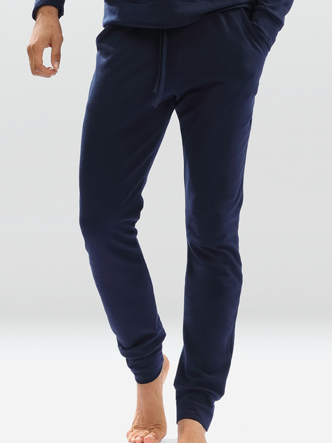 Спортивні штани чоловічі DKaren Pants Justin M Navy Blue (5903251464469) - зображення 1
