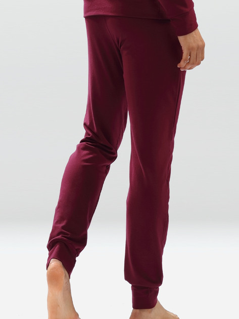 Спортивні штани чоловічі DKaren Pants Justin L Maroon (5903251464599) - зображення 2