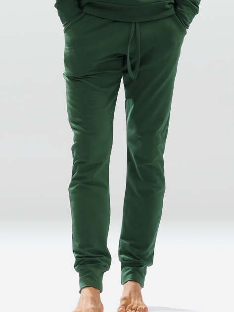 Спортивні штани чоловічі DKaren Pants Justin XL Green (5903251464643) - зображення 1