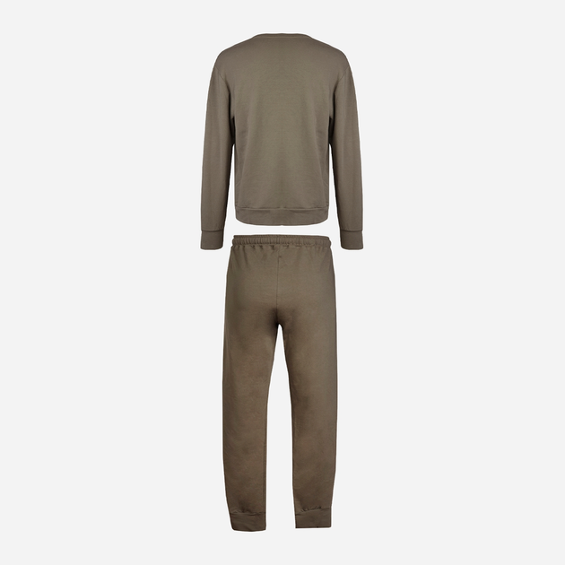 Спортивний костюм чоловічий DKaren Set Justin M Хакі (5903251463387) - зображення 4