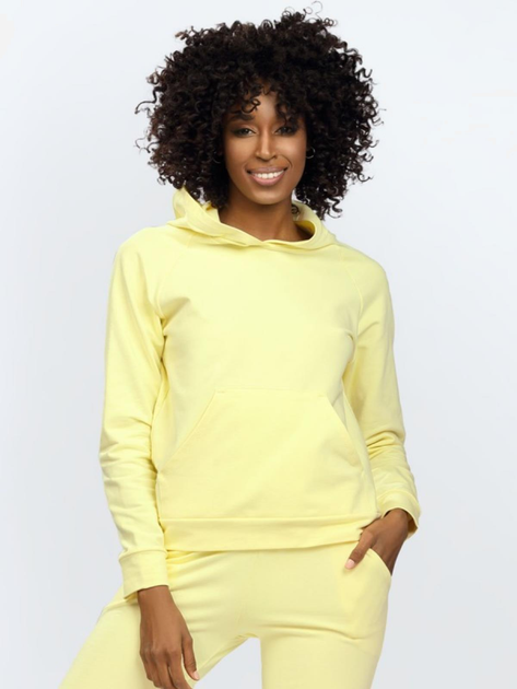 Худі жіноче DKaren Sweatshirt Seattle XL Жовте (5903251468290) - зображення 1