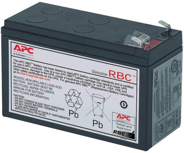 Kaseta akumulatorowa APC RBC106 do BE400-CP (APCRBC106) - obraz 1