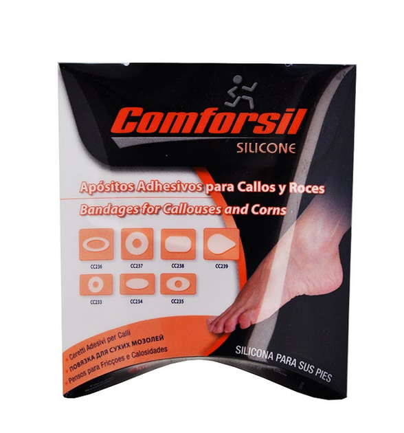 Plastry Prim Comforsil Protect Callostic Adhesives 2 szt (8431082072210) - obraz 1
