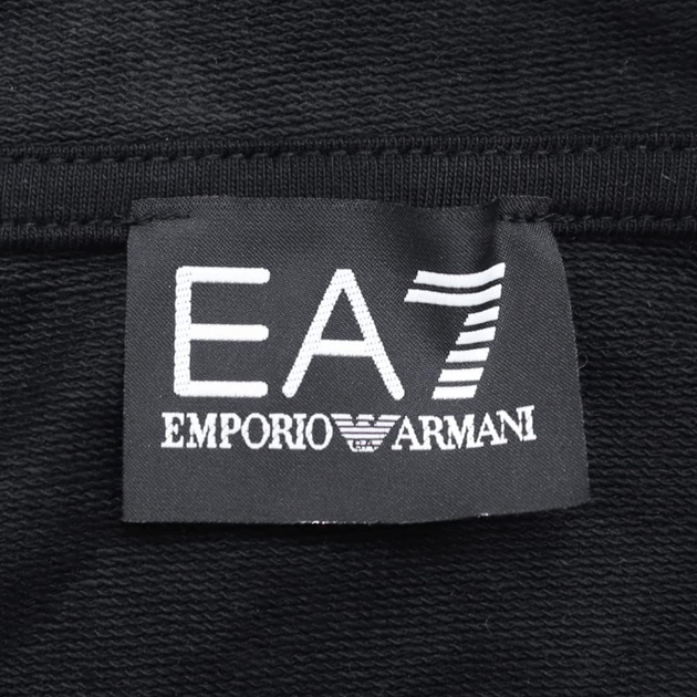 Bluza męska z kapturem EA7 Train Logo Series U Qr Code Hoodie Rn Coft XL Black (8056787398757) - obraz 5