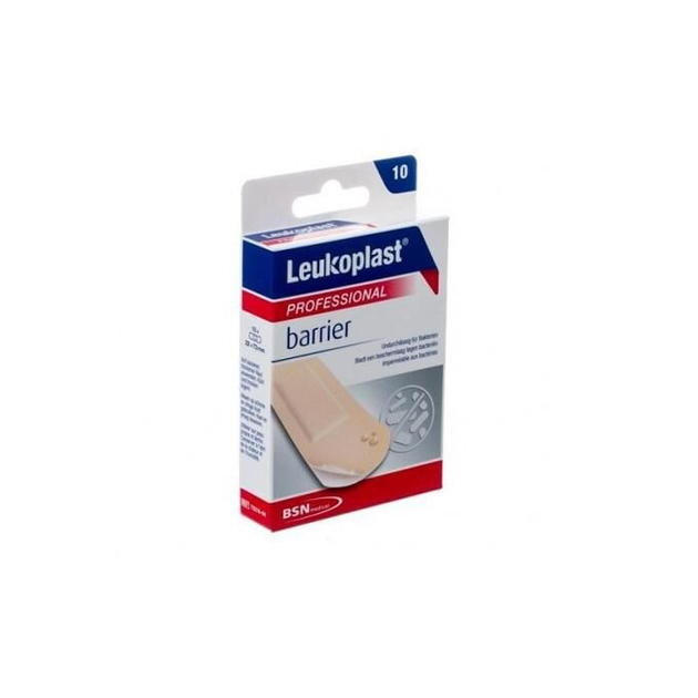 Пластырь BSN Medical Leukoplast Barrier Aposito Adhesivo Impermeable 10 шт (4042809511062) - изображение 1