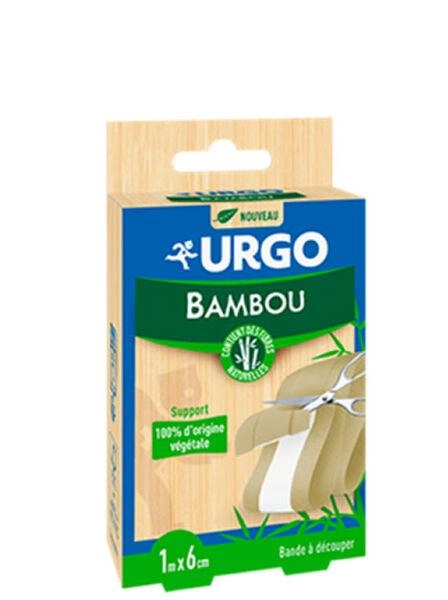 Лейкопалстырь Urgo Bamboo Strip 1 шт (3664492021751) - изображение 1