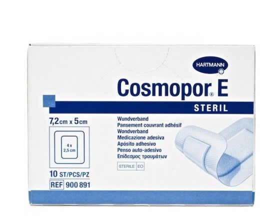 Пластир Hartmann Cosmopor E Steril Absorbent Adhesive Dressing 10 шт (4049500967655) - зображення 1