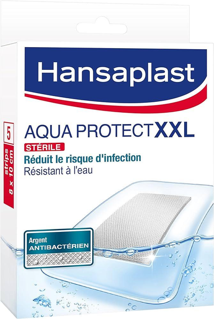 Медичний Пластырь Hansaplast Aqua Protect XXL 5 шт (4005800273278) - изображение 1