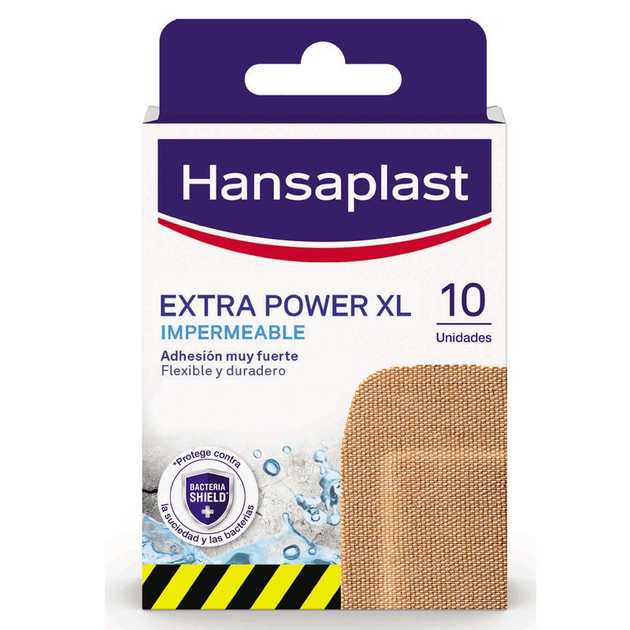 Пластырь Hansaplast Extra Strong Xl 10 шт (4005800281488) - изображение 1