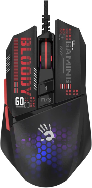 Миша A4Tech Bloody W60 Max Mini USB Black (4711421987127) - Фото 1 Миша A4Tech Bloody W60 Max Mini USB Black (4711421987127) - зображення 1